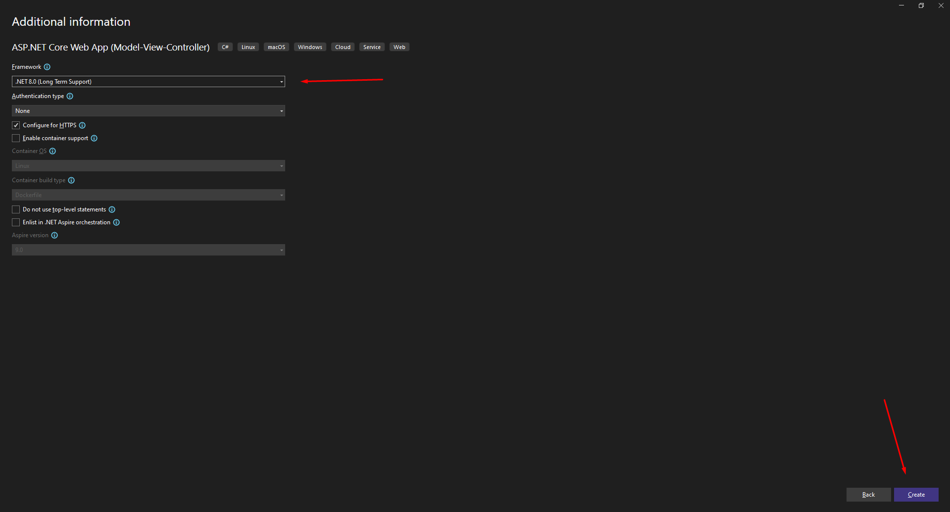 select .NET latest version select .NET latest version